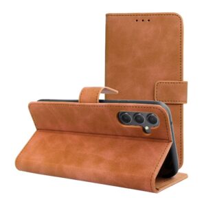TENDER Book Case for SAMSUNG A34 5G brown