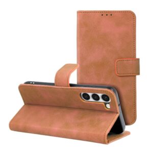 TENDER Book Case for SAMSUNG S23 Plus brown