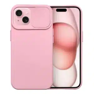 TechWave Camslider case for iPhone 15 light pink