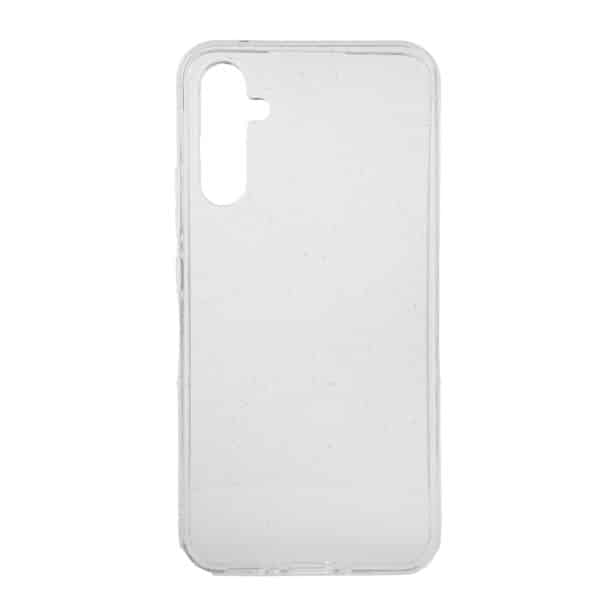 TechWave Clear Glitter case for Samsung Galaxy A34 transparent / silver