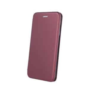 TechWave Curved Book case for Realme 10 burgundy