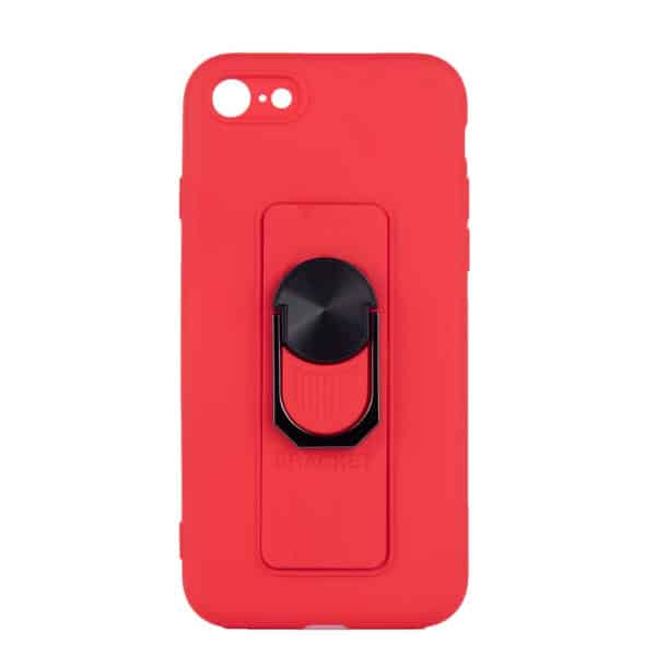 TechWave Ring Silicone case for iPhone 7 / 8 / SE 2020 / SE 2022 red