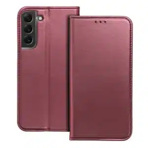 TechWave Smart Leather case for Samsung Galaxy A22 5G burgundy