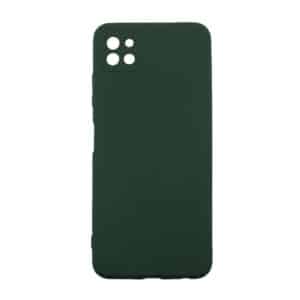TechWave Soft Silicone case for Samsung Galaxy A22 5G forest green
