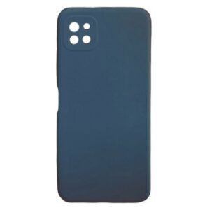 TechWave Soft Silicone case for Samsung Galaxy A22 5G navy blue