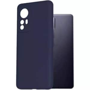 TechWave Soft Silicone case for Xiaomi 12T / 12T Pro navy blue
