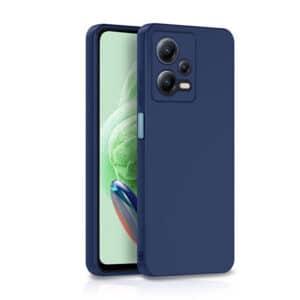 Techwave Matt case for Xiaomi Redmi Note 12 5G / Poxo X5 navy blue