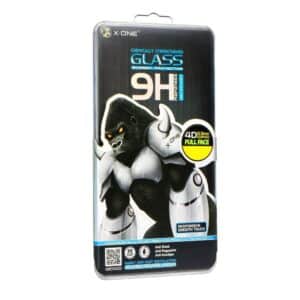Tempered Glass X-ONE - for Samsung Galaxy S20 4D (case friendly) Full Face black