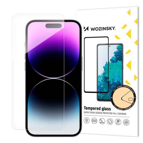 Tempered glass for iPhone 15 Wozinsky Tempered Glass - 9145576280386