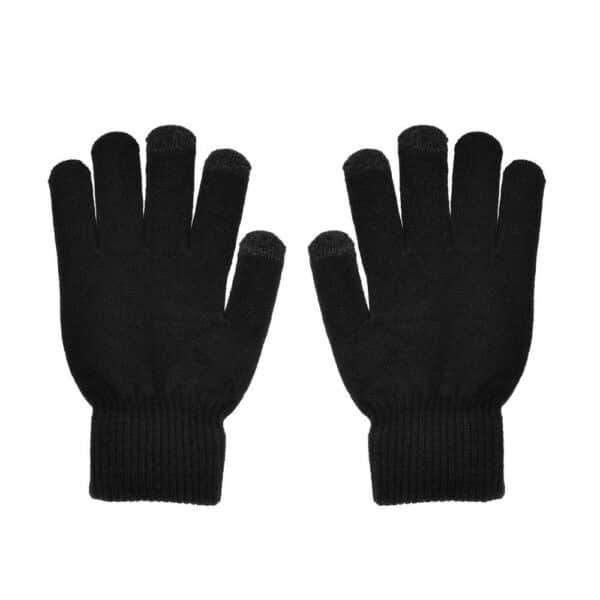 Touch screen gloves TRIANGLE for Men black