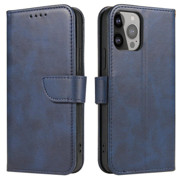 Wallet Case with Stand for iPhone 15 Plus Magnet Case - blue - 9145576279229 Wallet Case with Stand for iPhone 15 Plus Magnet Case blue 1
