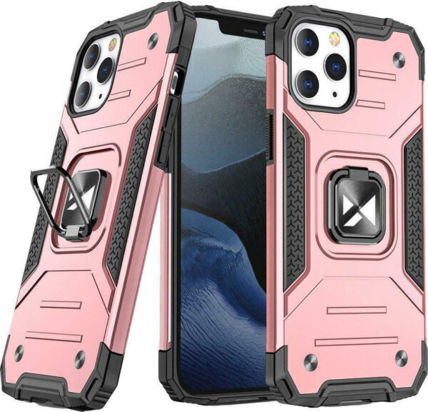 Wozinsky Ring Armor Case Kickstand Tough Rugged Cover for iPhone 13 Pro Max rose gold - 9111201944701 Wozinsky Ring Armor Case Kickstand Tough Rugged Cover for iPhone 13 Pro Max rose gold 1