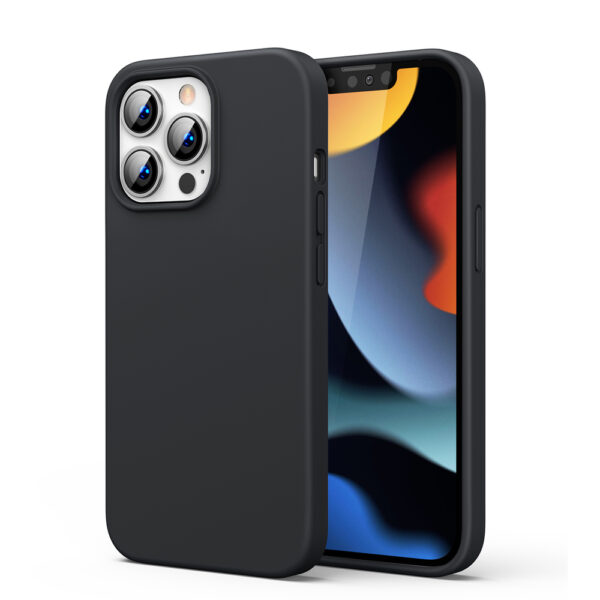 TechWave Soft Silicone case for iPhone 13 Pro black