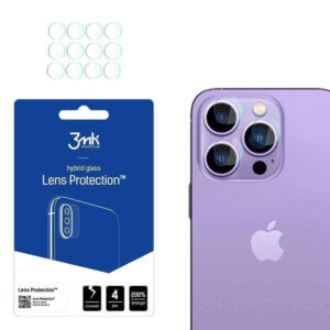 3MK Προστασία Κάμερας Tempered Glass για το iPhone 14 Pro 14 Pro Max