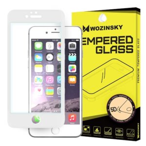 5D Tempered Glass Wozinsky iPhone 6 6S White