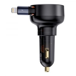 BASEUS car charger Enjoyment Pro 55W Type-C + Retractable cable Lightning 8-pin CCTXP-CC / C00057803111-00