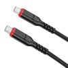 HOCO cable Type C to Typ C PD 60W VICTORY X59 1m black