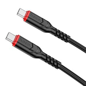 HOCO cable Type C to Typ C PD 60W VICTORY X59 1m black