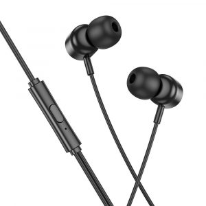 HOCO earphones for Type C with microphone M122 Power black
