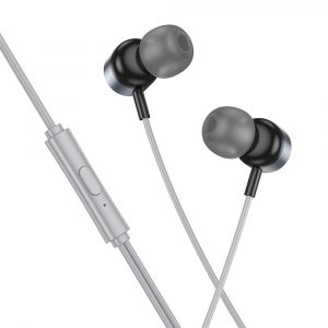 HOCO earphones for Type C with microphone M122 Power metal gray