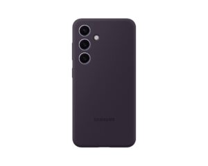 Original Silicone Case EF-PS921TEEGWW Samsung Galaxy S24 dark violet blister