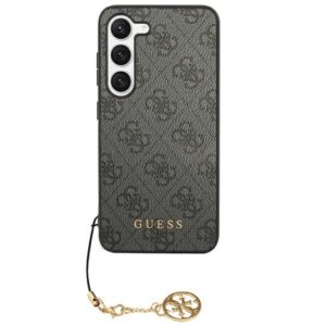 Original faceplate case GUESS GUHCS24LGF4GGR for Samsung S24 Ultra (4G Charm / black)