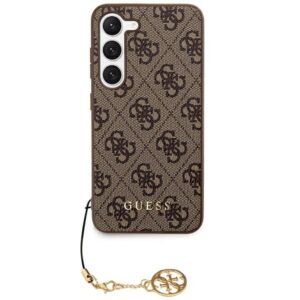 Original faceplate case GUESS GUHCS24MGF4GBR for Samsung S24 Plus (4G Charm / brown)