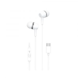 PAVAREAL wired earphones with micro Type C PA-M12 white [DAC]