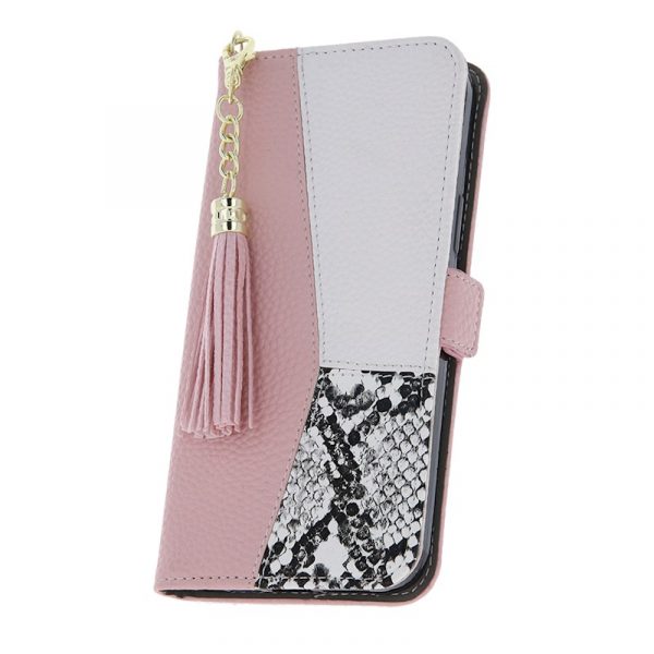 TechWave Chic case for Samsung Galaxy S23 pink / white / black