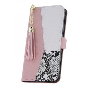 TechWave Chic case for iPhone 14 Pro Max pink / white / black