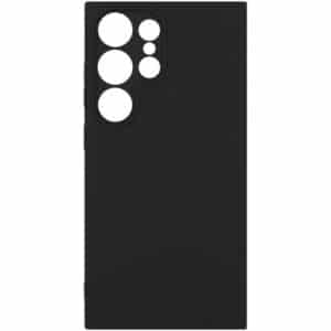 TechWave Soft Silicone case for Samsung Galaxy S24 Ultra black