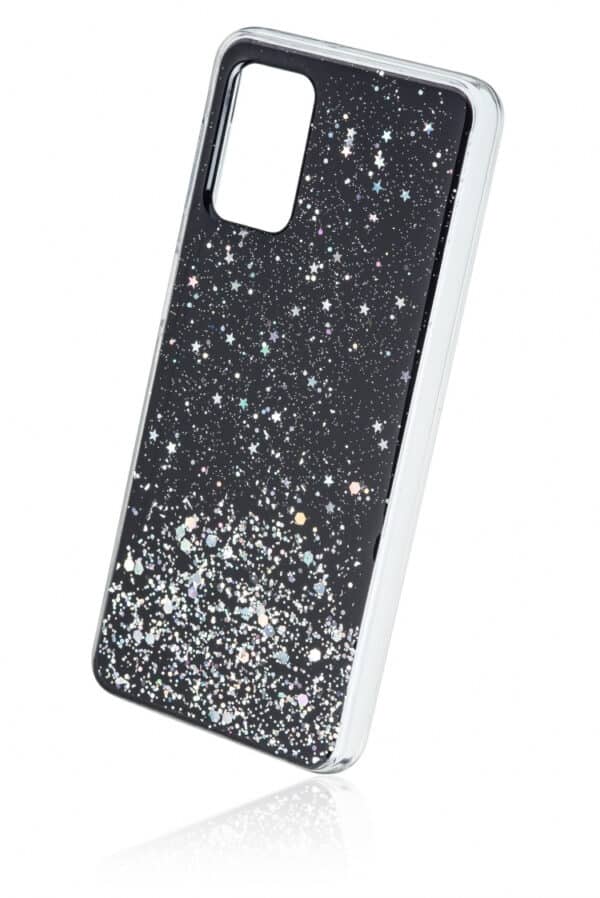 Naxius Glitter Back Cover Σιλικόνης Μαύρο (Samsung Galaxy A32 5G) o 1