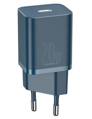 BASEUS travel charger Type C Super Si PD 20W blue CCSUP-B03/CCCJGCE