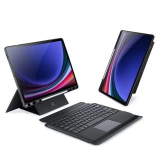 DUX DUCIS DK - Protective Case with Wireless Keyboard for Samsung Tab S9 Plus black