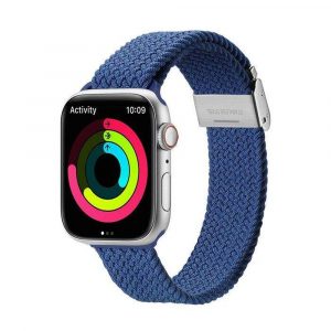 DUX DUCIS Mixture Pro - stretchable braided strap for Apple Watch 38/40/41mm blue