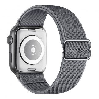 DUX DUCIS Mixture Pro - stretchable braided strap for Apple Watch 42/44/45/49mm midnight