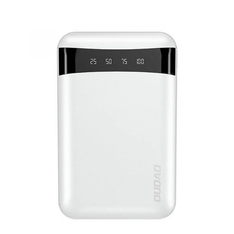 Dudao portable USB power bank 10000mAh white (K3Pro mini)