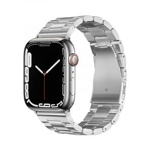 FORCELL F-DESIGN FA10 strap for Apple Watch 42/44/45/49mm silver