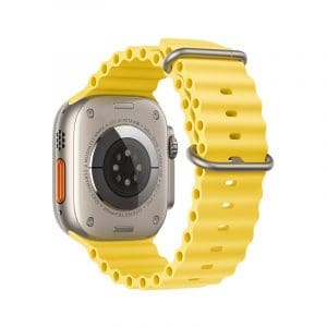 FORCELL F-DESIGN FA12 strap for Apple Watch 42/44/45/49mm yellow