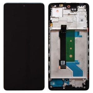 LCD with Touch Screen & Middle Plate Xiaomi Redmi Note 12 Pro Plus 5G Black (Original)