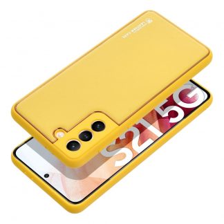 LEATHER Case for SAMSUNG Galaxy A05 yellow