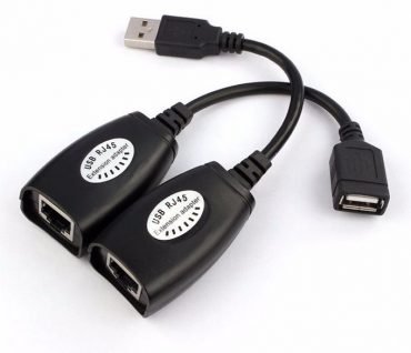 POWERTECH USB extender CAB-N098 μέσω καλωδίου RJ45