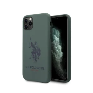 Polo USHCN58SLHRGN Silicon Case Big Horse For Apple IPhone 11 Pro Green