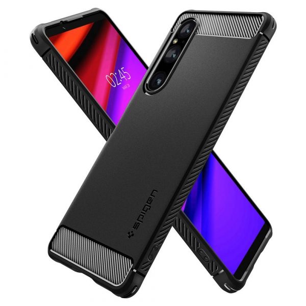 SPIGEN Rugged Armor for SONY XPERIA 1 V matte black