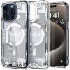SPIGEN Ultra Hybrid Mag compatible with MagSafe for IPHONE 15 PRO zero one white