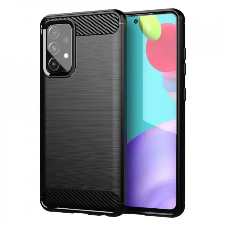 TechWave Carbon case for Samsung Galaxy A52 LTE (4G) / A52 5G / A52s black