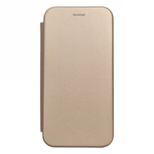 TechWave Curved Book case for Samsung Galaxy A15 5G gold