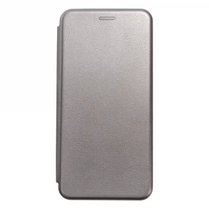 TechWave Curved Book case for Samsung Galaxy A55 grey