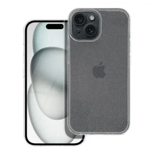 TechWave Glam case for iPhone 15 transparent