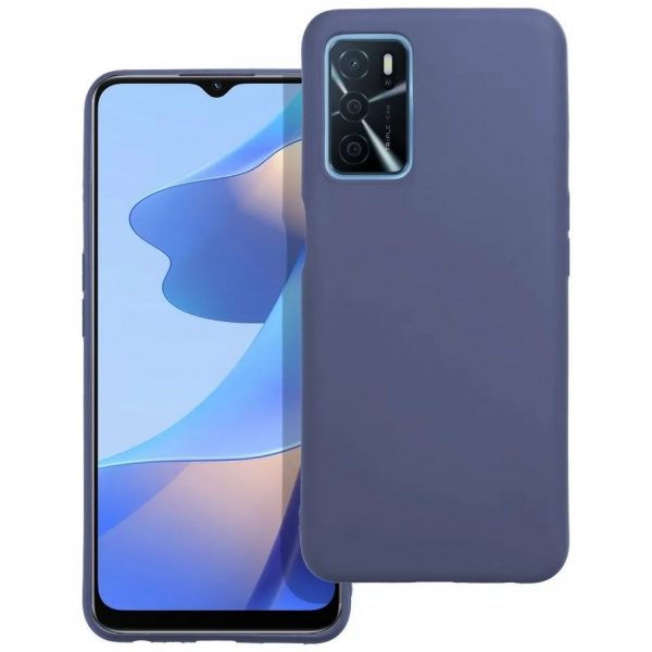 TechWave Matt case for Oppo A54 5G / A74 5G / A93 5G navy blue